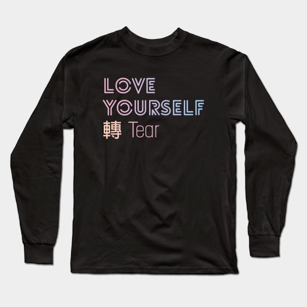 BTS (Bangtan Boys) LOVE YOURSELF 轉 'Tear' Long Sleeve T-Shirt by iKPOPSTORE